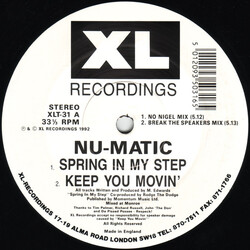 Nu-Matic Spring In My Step USED VINYL 12INCH 33 S RPM