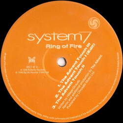 System 7 Ring Of Fire USED VINYL 12INCH 33 S RPM