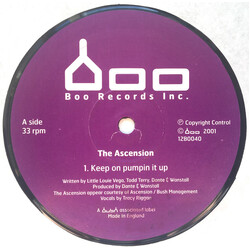 The Ascension Keep On Pumpin It Up USED VINYL 12INCH