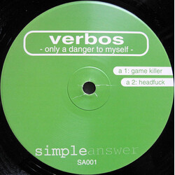 Mark Verbos Only A Danger To Myself USED VINYL 12INCH