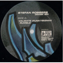 Stefan Robbers Mask EP USED VINYL 12INCH 33 S RPM EP