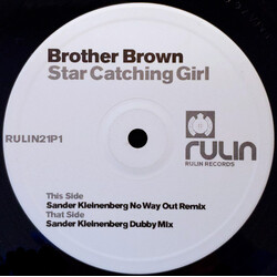Brother Brown Star Catching Girl USED VINYL 12INCH 33 S RPM PROMO
