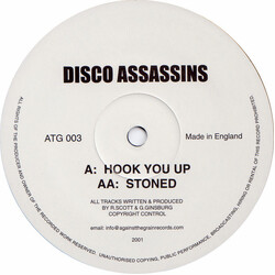 Disco Assassins Hook You Up / Stoned USED VINYL 12INCH 45 RPM