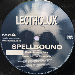 Lectrolux Spellbound USED VINYL 12INCH 33 S RPM