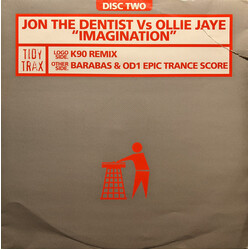 Jon The Dentist & Ollie Jaye Imagination USED VINYL 12INCH 45 RPM