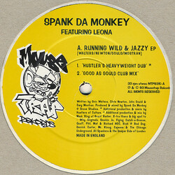 Spank Da Monkey / Leona Running Wild & Jazzy EP USED VINYL 12INCH 33 S RPM STEREO