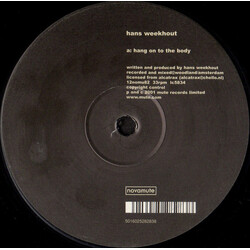 Hans Weekhout Hang On To The Body / The Rhythm Is On A Mission USED VINYL 12INCH 33 S RPM