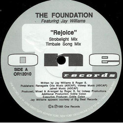 The Foundation (4) / Jay Williams Rejoice USED VINYL 12INCH 33 S RPM