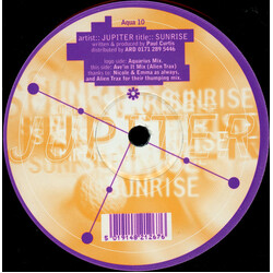 Jupiter Sunrise USED VINYL 12INCH 45 RPM