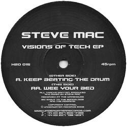 Steve Mac Visions Of Tech EP USED VINYL 12INCH 33 S RPM EP
