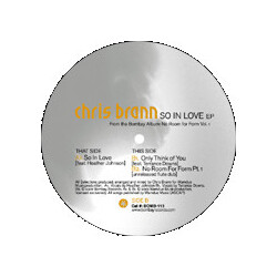 Chris Brann So In Love EP USED VINYL 12INCH EP