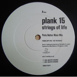 Plank 15 Strings Of Life USED VINYL 12INCH 33 S RPM PROMO