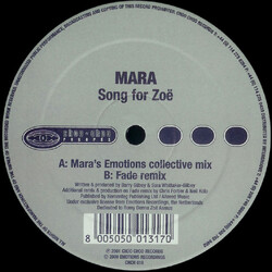 Mara Song For Zoë USED VINYL 12INCH 33 S RPM