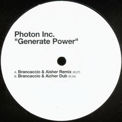 Photon Inc. Generate Power USED VINYL 12INCH
