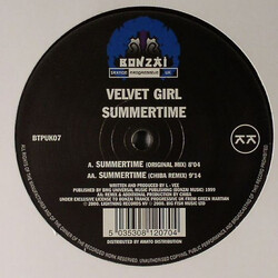 Velvet Girl Summertime USED VINYL 12INCH 33 S RPM