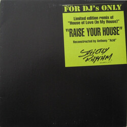 Smooth Touch House Of Love (In My House) USED VINYL 12INCH SINGLE SIDED LIMITED EDITION 33 S RPM