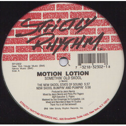 Motion Lotion Somethin' Old Skool USED VINYL 12INCH 33 S RPM