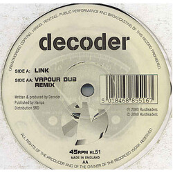 Decoder Link / Vapour Dub (Remix) VINYL 12" USED