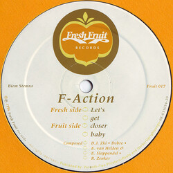F-Action Let's Get Closer Baby USED VINYL 12INCH