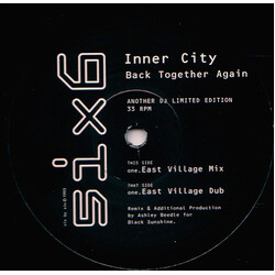 Inner City Back Together Again USED VINYL 12INCH 33 S RPM LIMITED EDITION