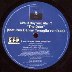 Circuit Boy / Alan T The Door USED VINYL 12INCH PROMO