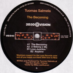 Tuomas Salmela The Becoming USED VINYL 12INCH