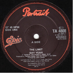 The Limit (2) Say Yeah USED VINYL 12INCH 45 RPM SINGLE STEREO
