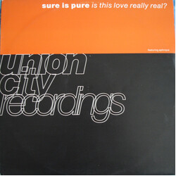 Sure Is Pure / Aphrique Is This Love Really Real? USED VINYL 12INCH 33 S RPM
