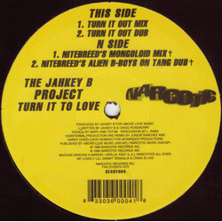 Jahkey B Turn It To Love USED VINYL 12INCH 33 S RPM