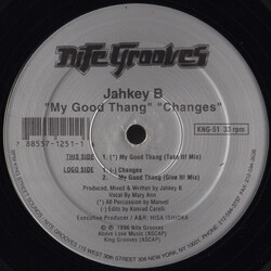 Jahkey B My Good Thang USED VINYL 12INCH 33 S RPM