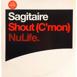 Sagitaire Shout (C'mon) USED VINYL 12INCH 33 S RPM 45 RPM