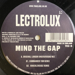 Lectrolux Mind The Gap USED VINYL 12INCH 33 S RPM