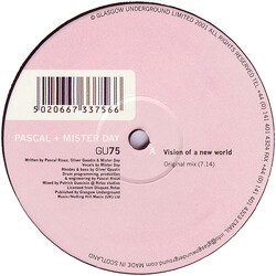 Pascal & Mister Day Vision Of A New World USED VINYL 12INCH 33 S RPM