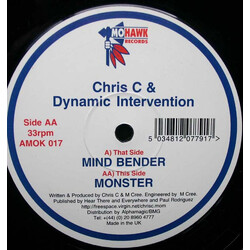 Chris C & Dynamic Intervention Mind Bender / Monster USED VINYL 12INCH
