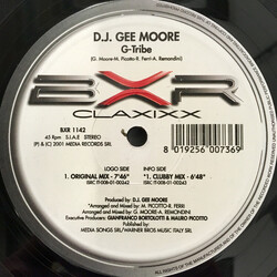Gee Moore G-Tribe USED VINYL 12INCH 45 RPM