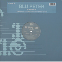 Blu Peter Substance USED VINYL 12INCH 33 S RPM