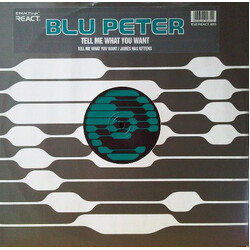 Blu Peter Tell Me What You Want USED VINYL 12INCH SINGLE 33 S RPM