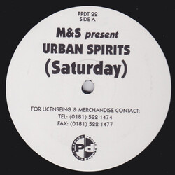 M&S / Urban Spirits Saturday USED VINYL 12INCH 33 S RPM