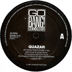Quazar (Fast Forward) Into The Future USED VINYL 12INCH 45 RPM