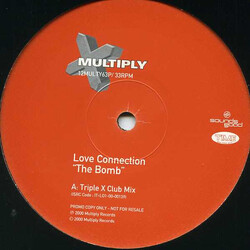 Love Connection The Bomb USED VINYL 12INCH 33 S RPM PROMO