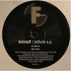 Kidstuff Jetfunk EP USED VINYL 12INCH EP