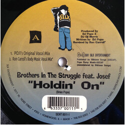 Brothers In The Struggle Holdin' On USED VINYL 12INCH