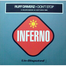 Ruff Driverz Don't Stop USED VINYL 12INCH