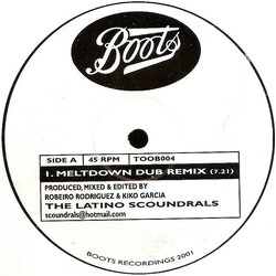 Latino Scoundrals Meltdown USED VINYL 12INCH 45 RPM