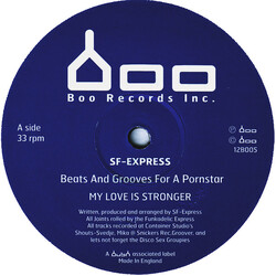 SF Express Beats And Grooves For A Pornstar USED VINYL 12INCH 33 S RPM