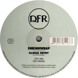 Shrinkwrap Illegal Entry USED VINYL 12INCH 33 S RPM