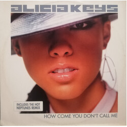 Alicia Keys How Come You Don't Call Me USED VINYL 12INCH 33 S RPM
