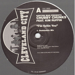 Kentish Man / Chubby Chunks / Kim Ruffin I'm Tellin You USED VINYL 12INCH 33 S RPM STEREO