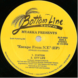 Myakka Escape From N.Y. (EP) USED VINYL 12INCH EP 33 S RPM
