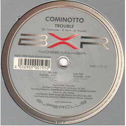 Massimo Cominotto Trouble USED VINYL 12INCH 45 RPM